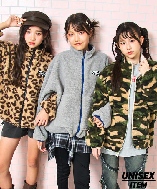 ANAPR＋S 撥水加工 リバーシブル ボア ブルゾン 【ユニセックス】【キッズお揃い】 916-7785