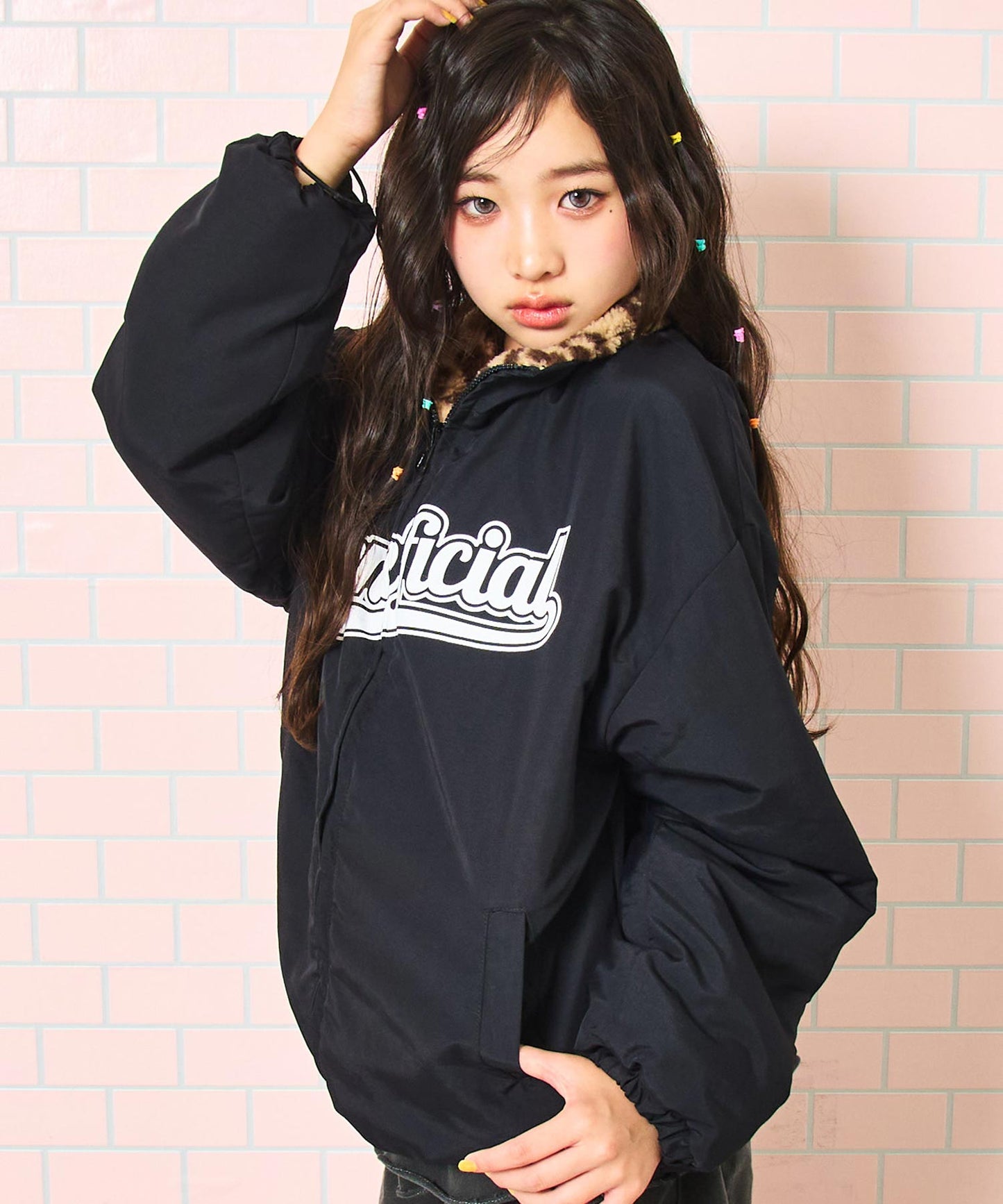 ブラック/143cm(XSサイズ着用)