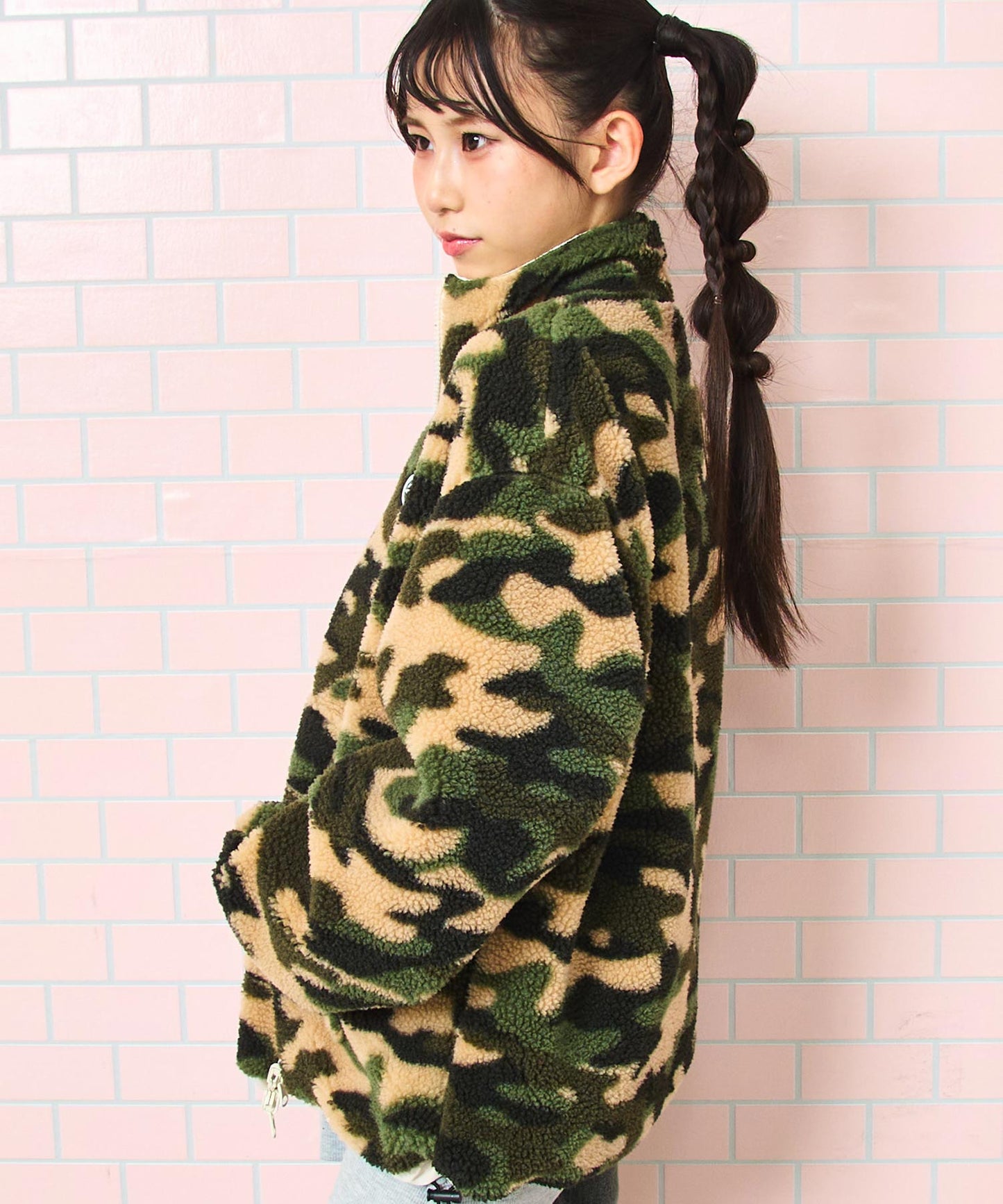 ベージュ/148cm(Sサイズ着用)