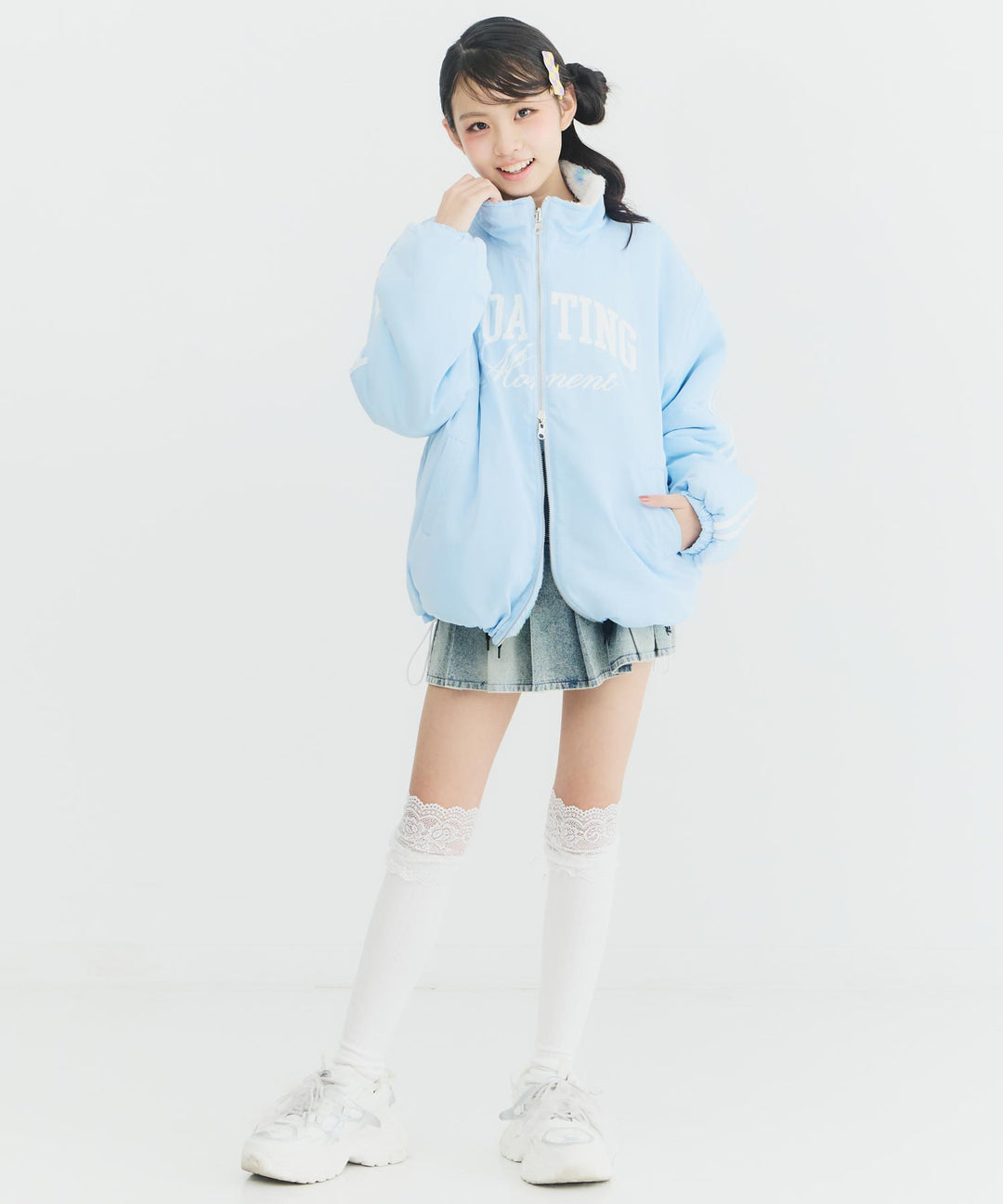サックス(Sサイズ着用/身長：約148cm)