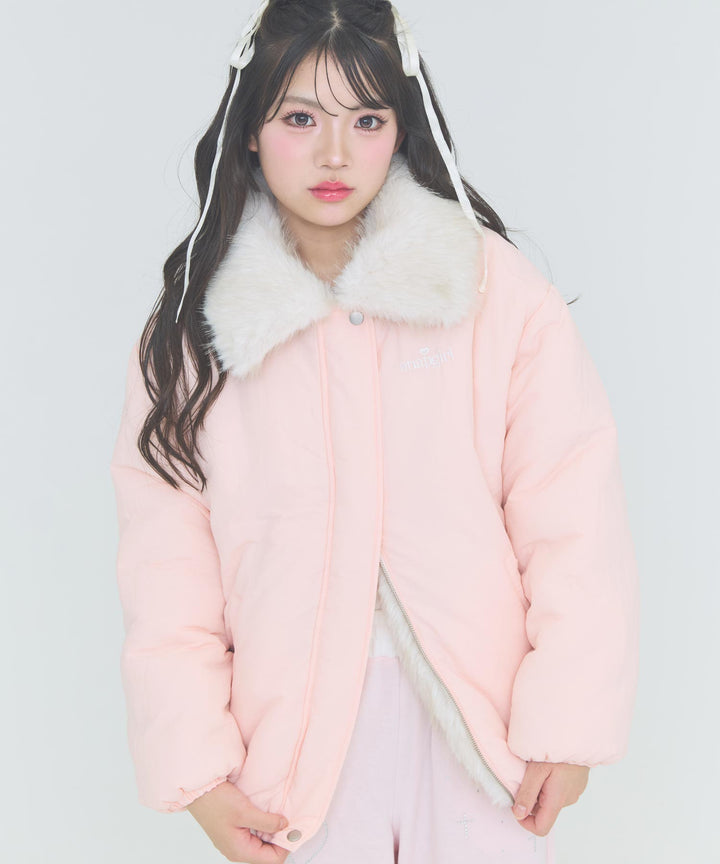 ライトピンク(Mサイズ着用/身長：約162cm)