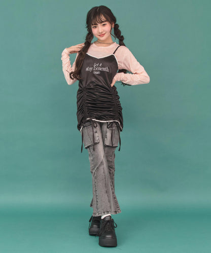 ブラック/143cm(XSサイズ着用)
