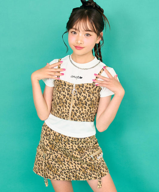 バッグ スピンドル ビスチェ × Tシャツ SET 【キッズお揃い】 918-7648