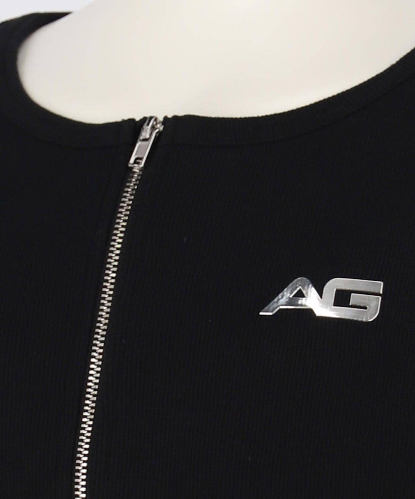 ライン入 ダブルジップ カーデ × キャミソール SET【キッズお揃い】 918-7667