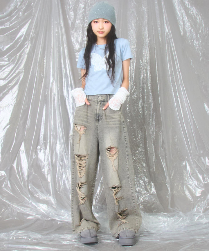 サックス/150cm(Sサイズ着用)