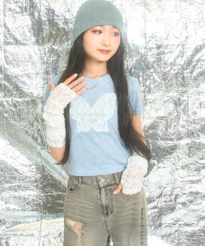 サックス/150cm(Sサイズ着用)