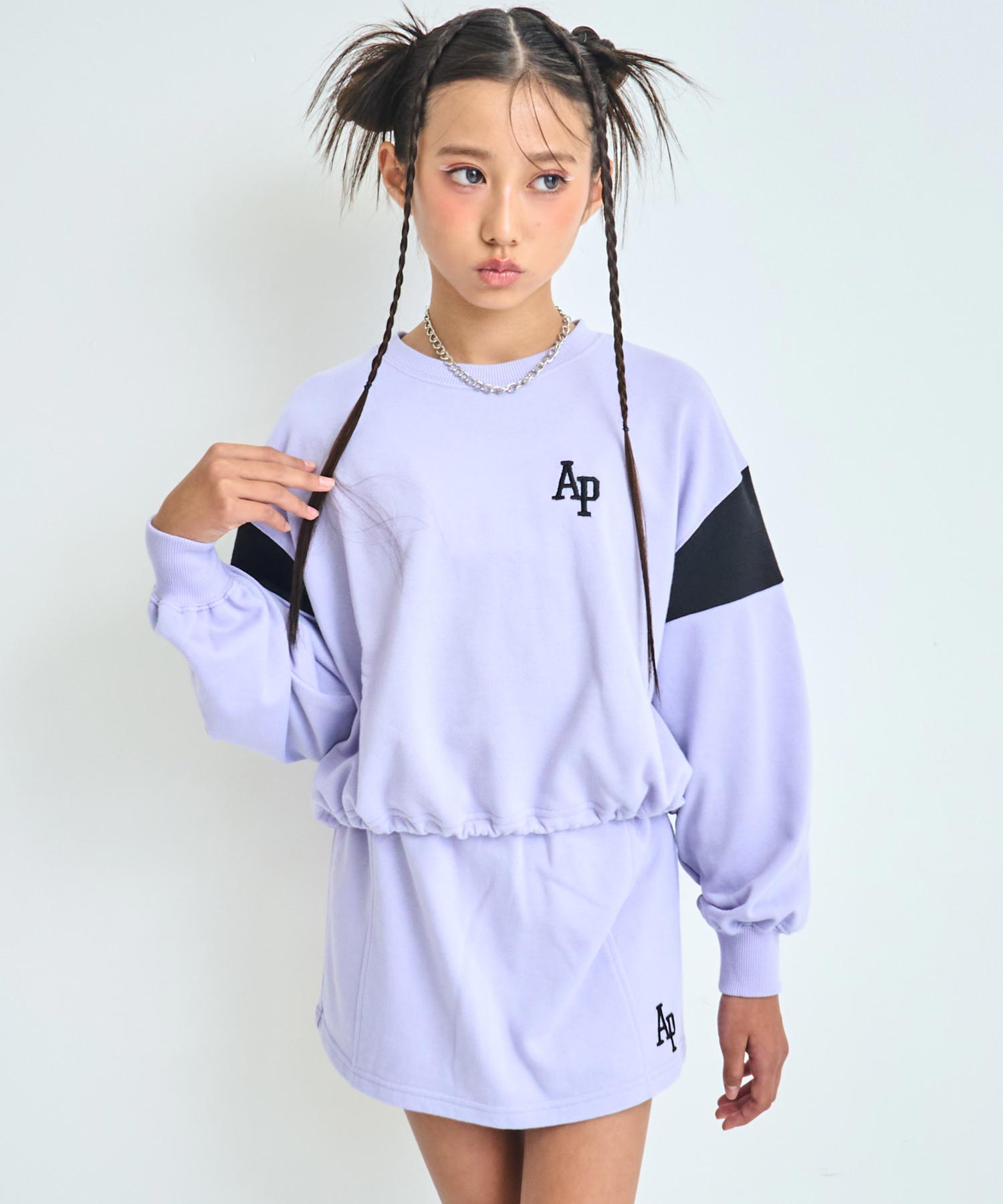 ラベンダー/147cm(Sサイズ着用)
