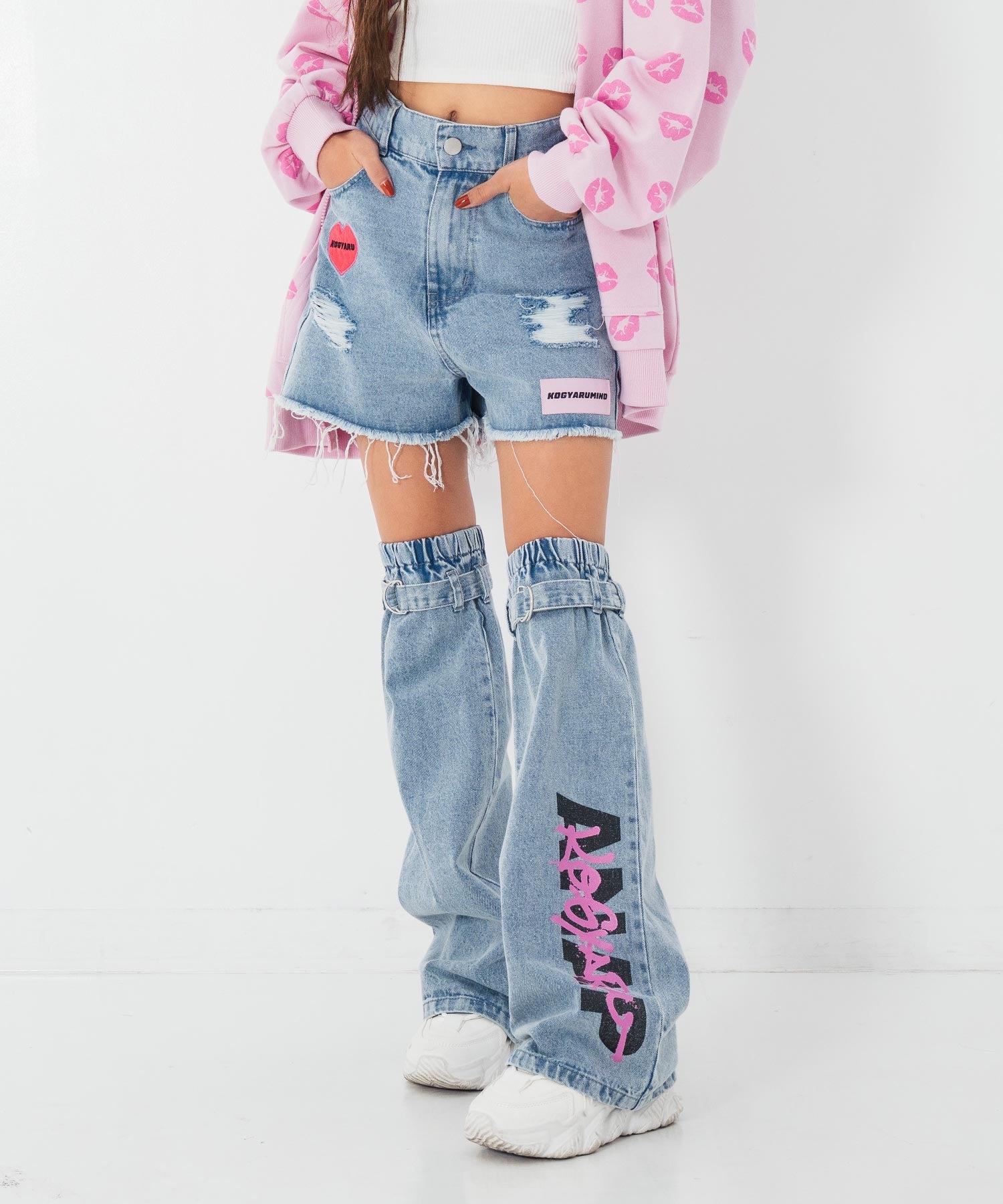 ブルー/152cm(Sサイズ着用)