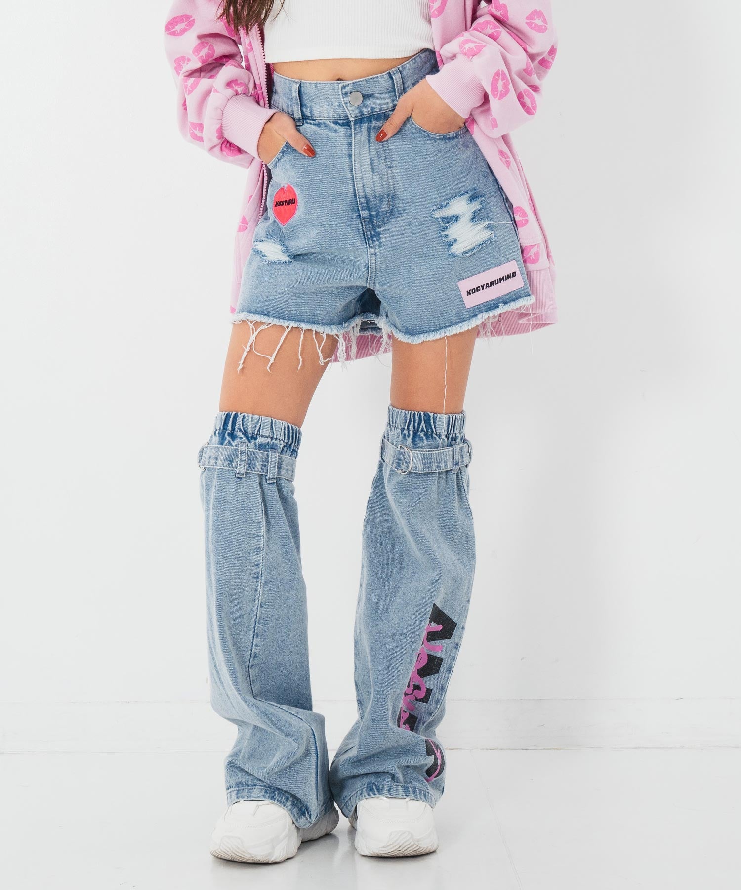 ブルー/152cm(Sサイズ着用)