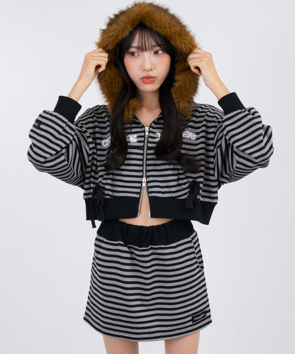 ブラック/グレー/152cm(Sサイズ着用)