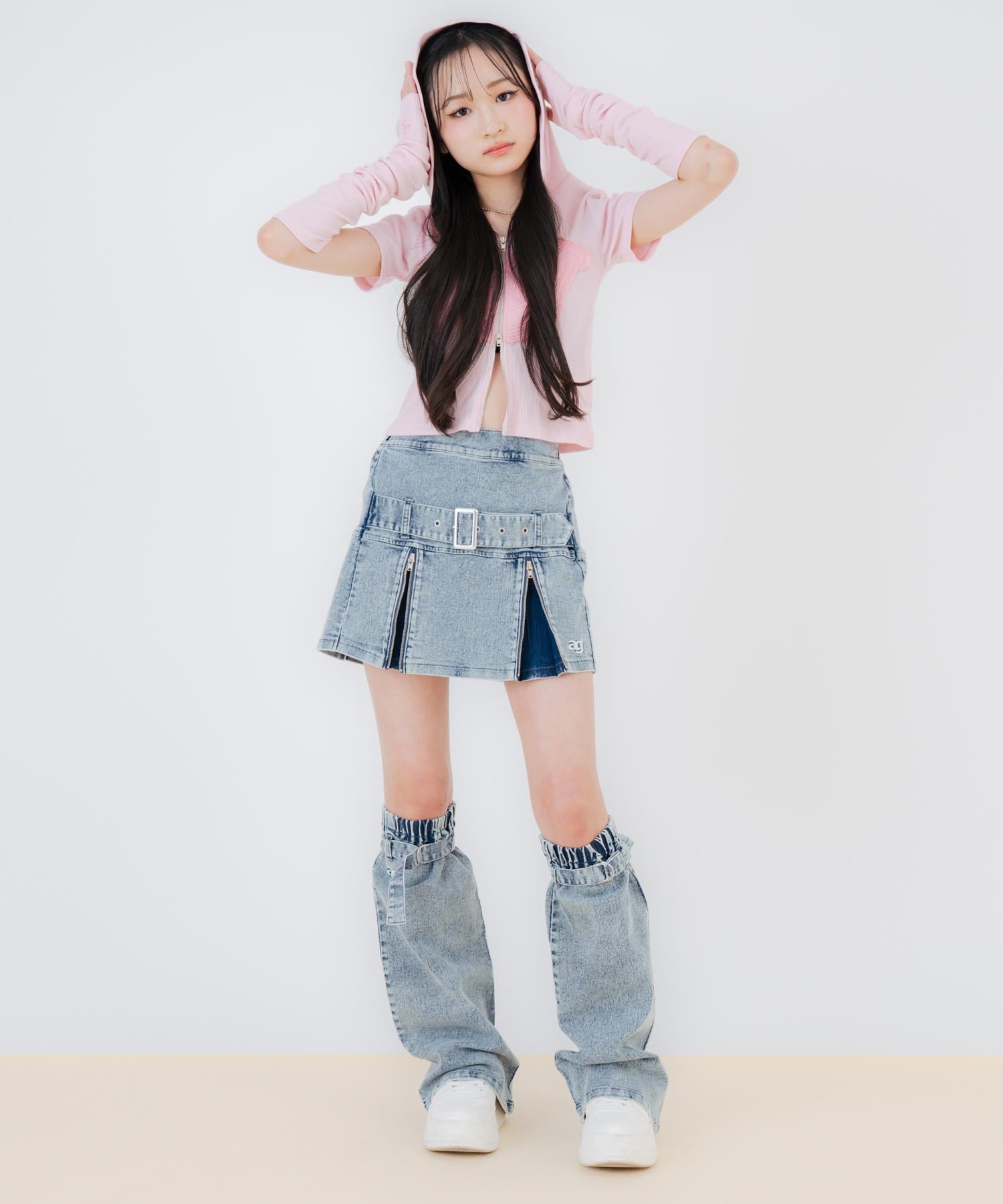 ブルー/150cm(Sサイズ着用)