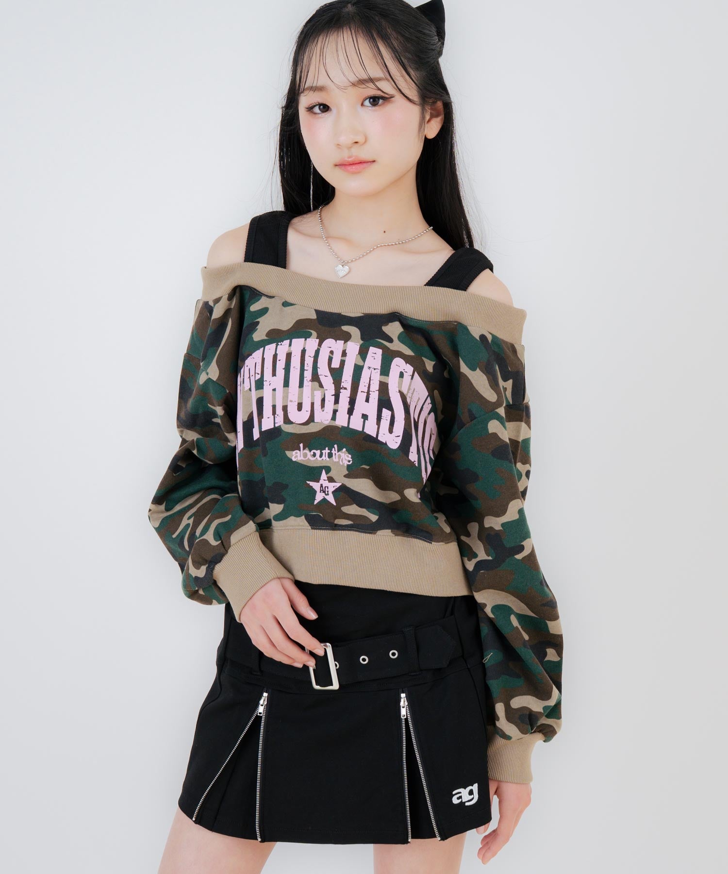 ブラック/150cm(Sサイズ着用)