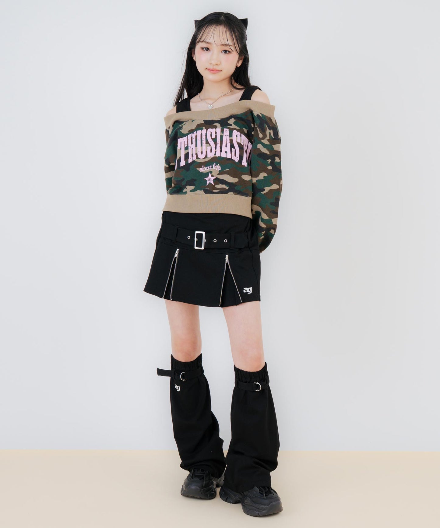 ブラック/150cm(Sサイズ着用)