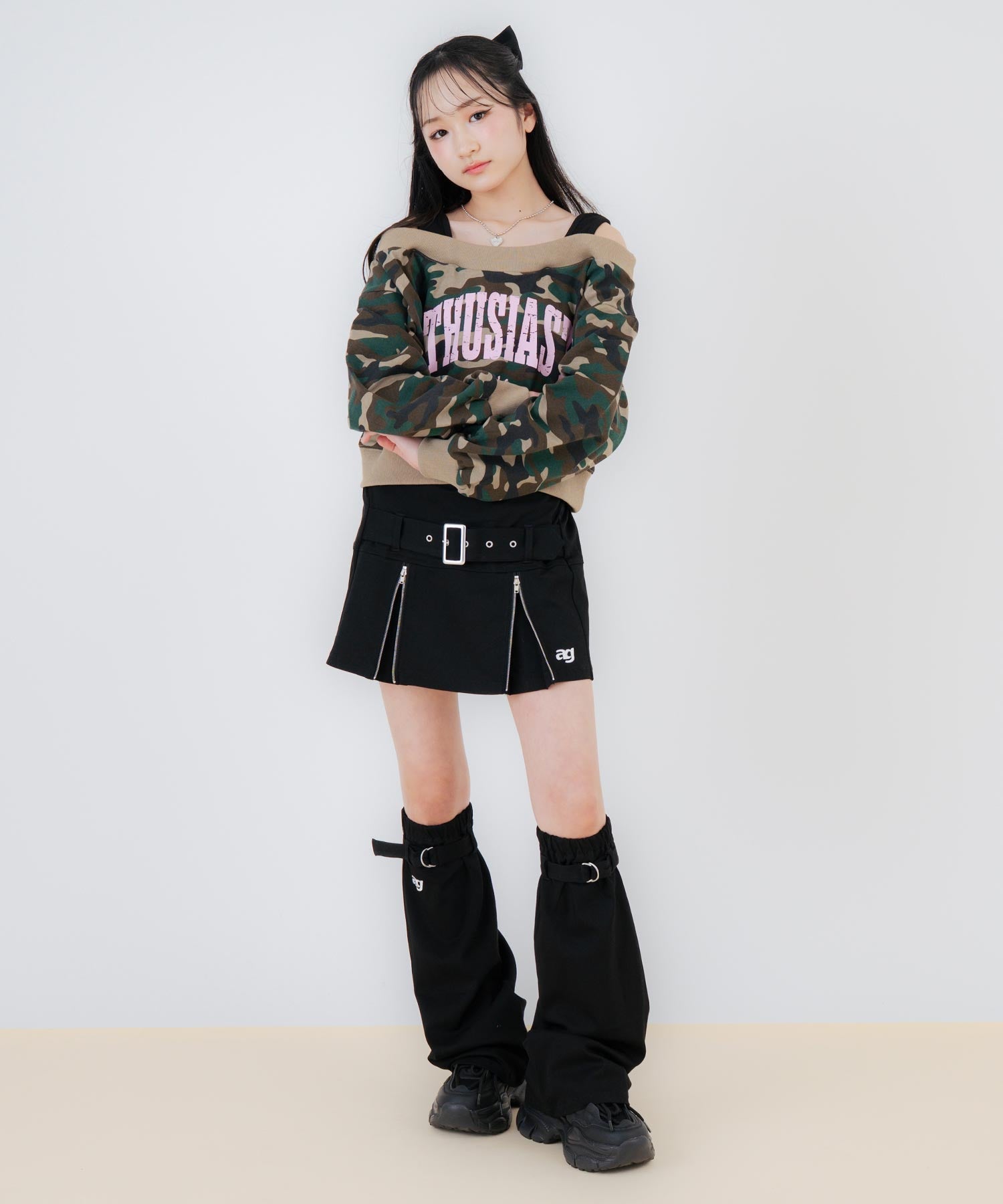 ブラック/150cm(Sサイズ着用)