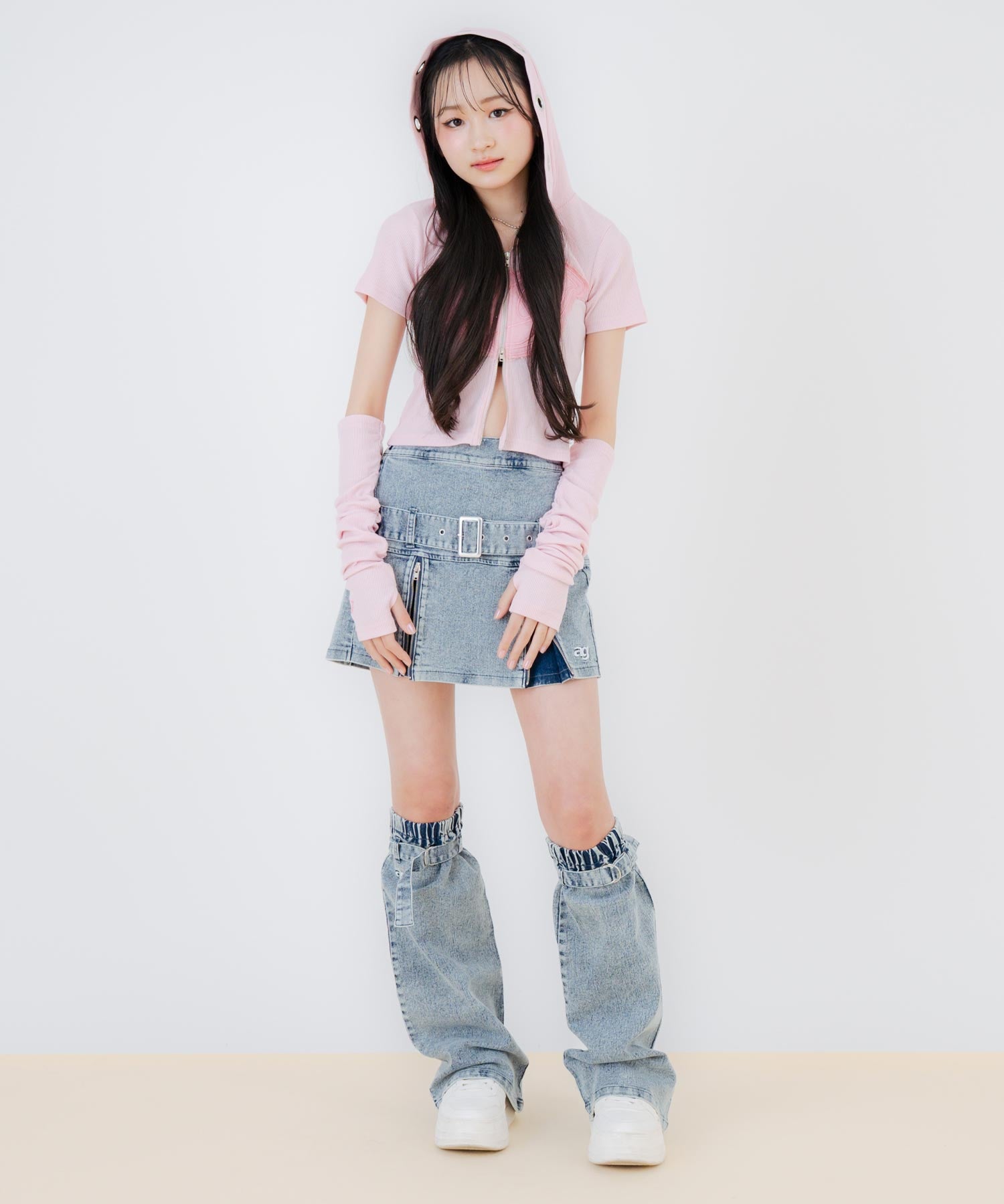 ブルー/150cm(Sサイズ着用)