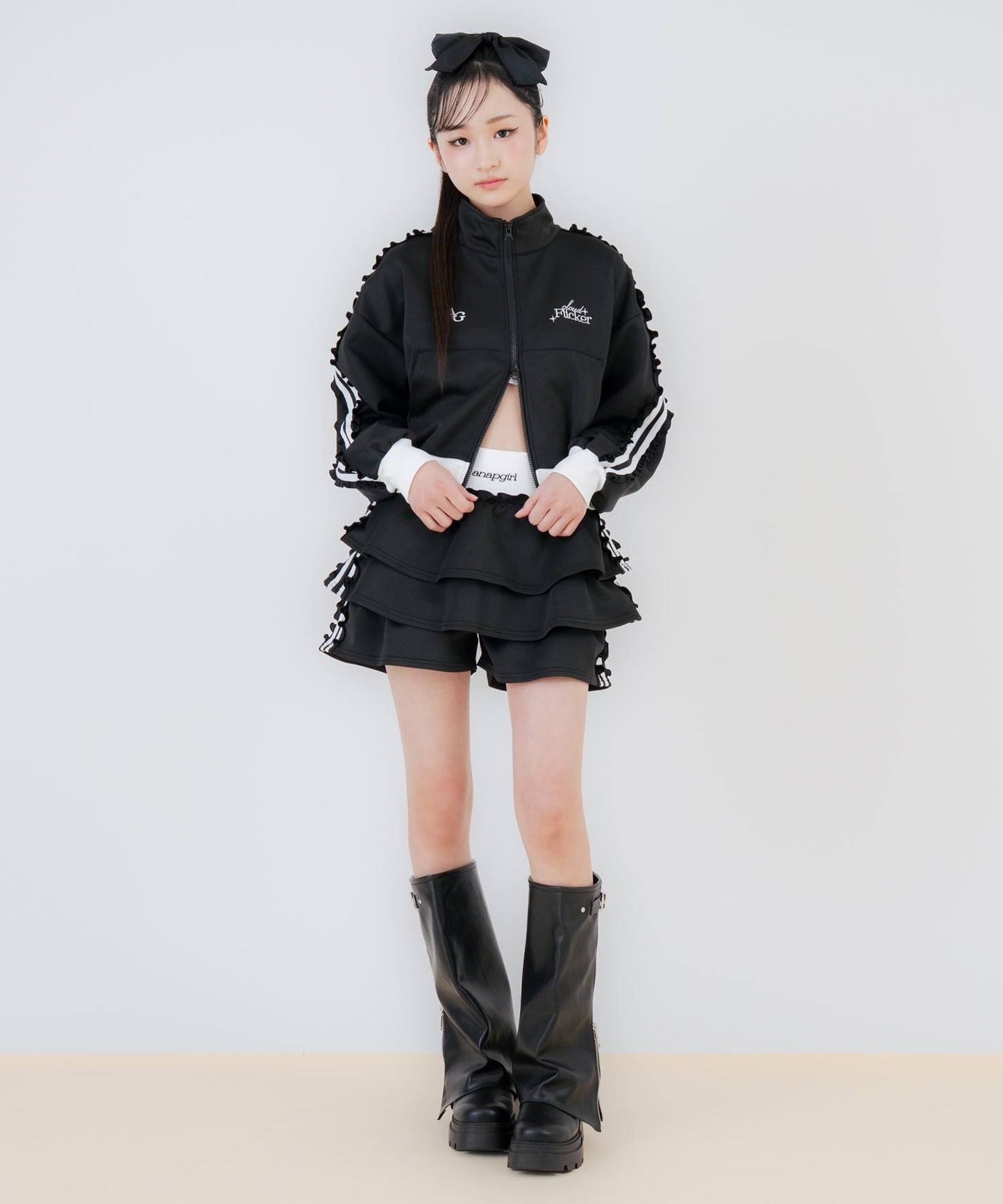 ブラック/150cm(Sサイズ着用)