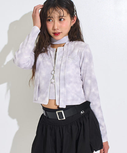 ホワイト(Sサイズ着用/身長：約156cm)