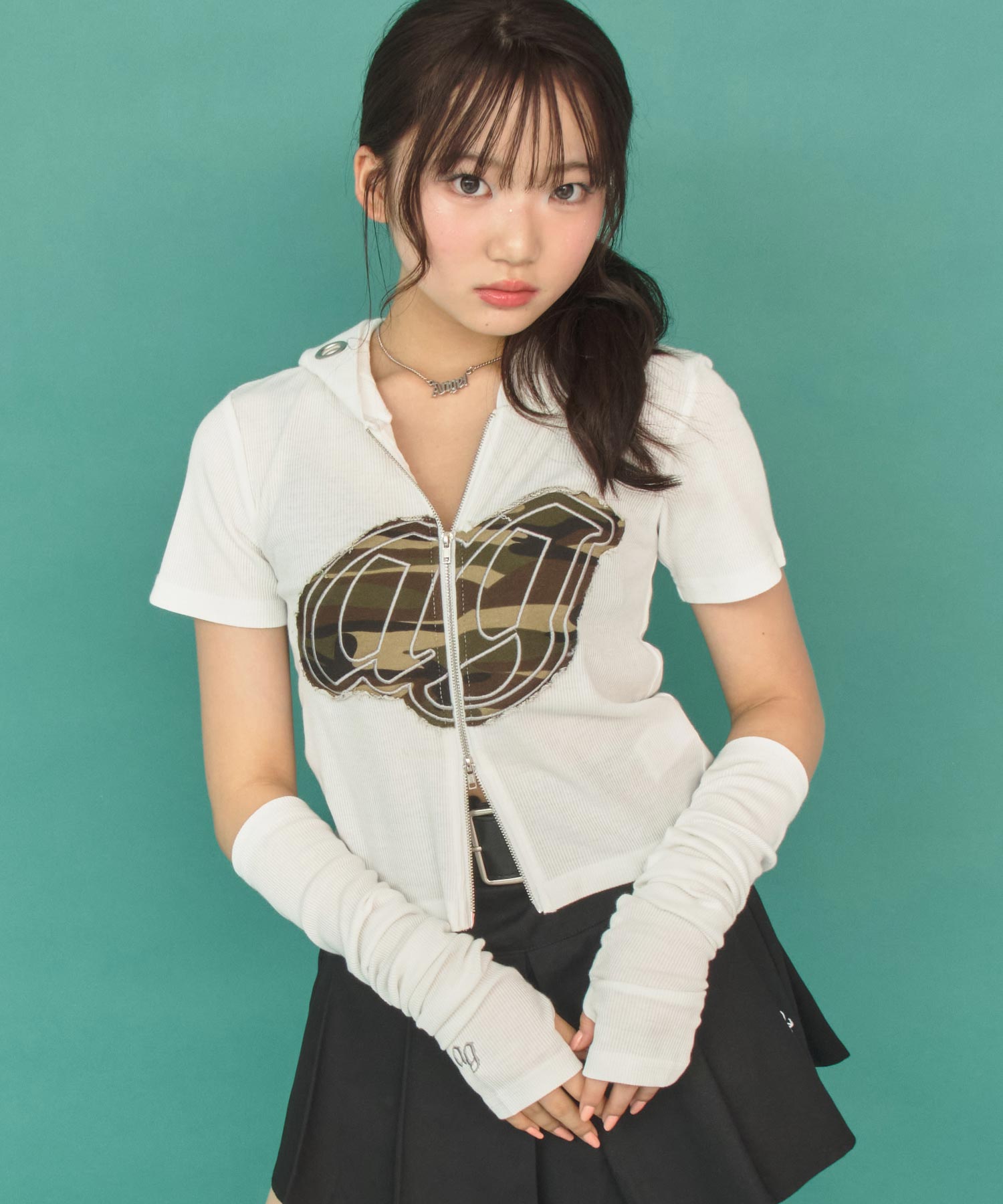 オフホワイト/149cm(Sサイズ着用)