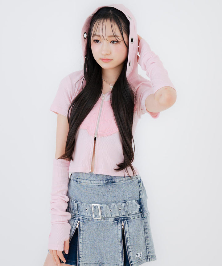 ライトピンク/150cm(Sサイズ着用)
