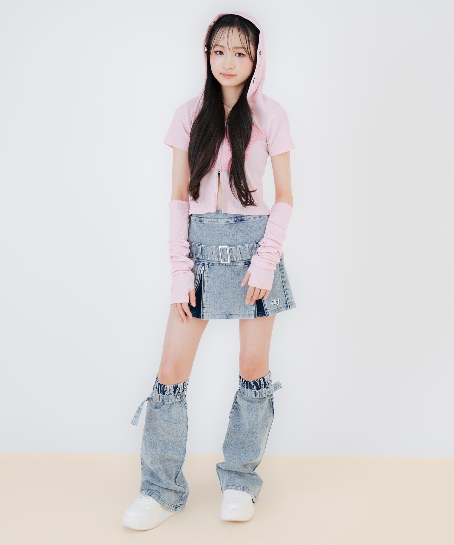 ライトピンク/150cm(Sサイズ着用)