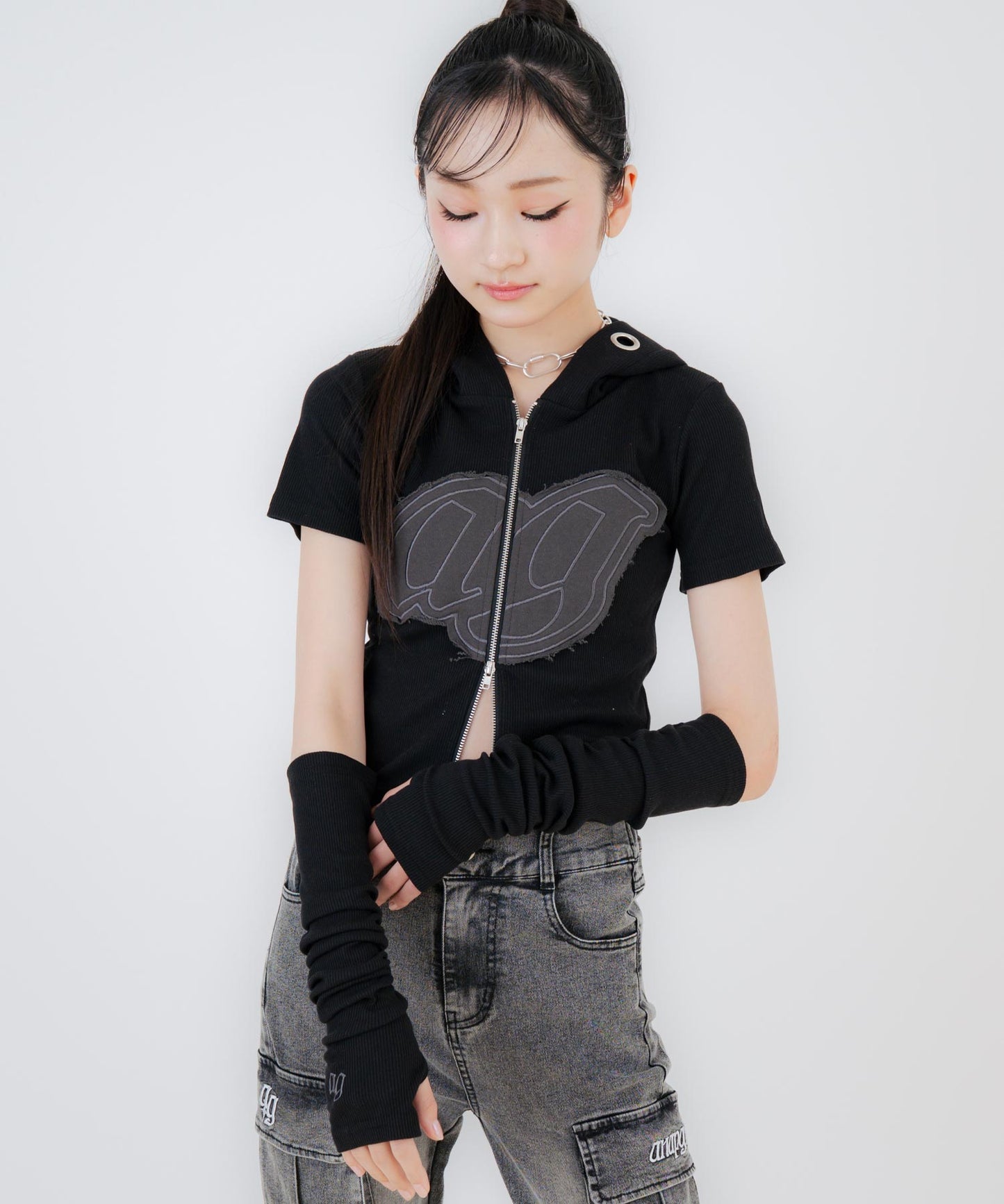 ブラック/150cm(Sサイズ着用)