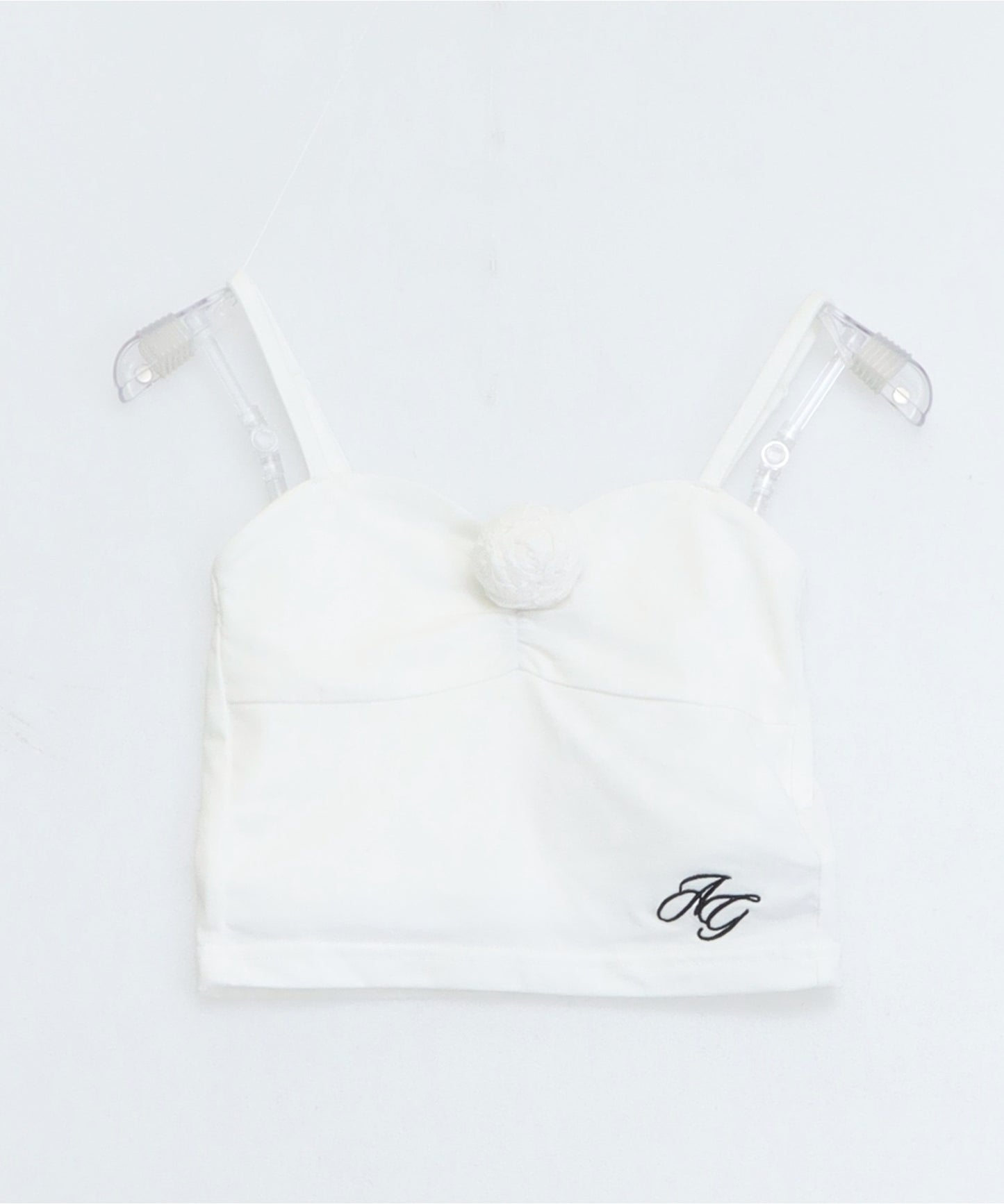 【ANAP GiRLs デザイン】レース パーカー × バラ モチーフ キャミソール セット 918-7914