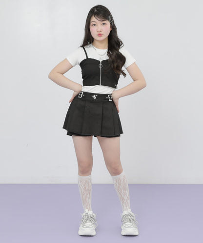 ブラック(Sサイズ着用/身長：約152cm)