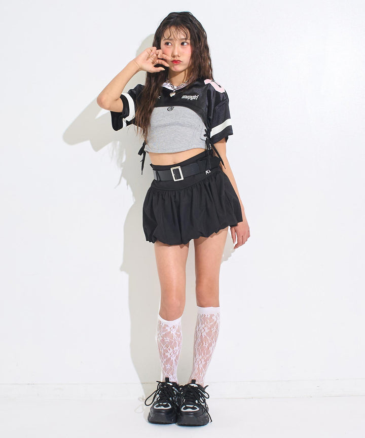 ブラック (Sサイズ着用/身長：約156cm)