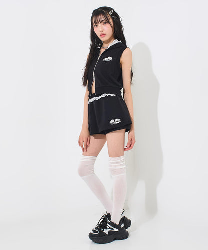 ブラック(Sサイズ着用/身長：約156cm)