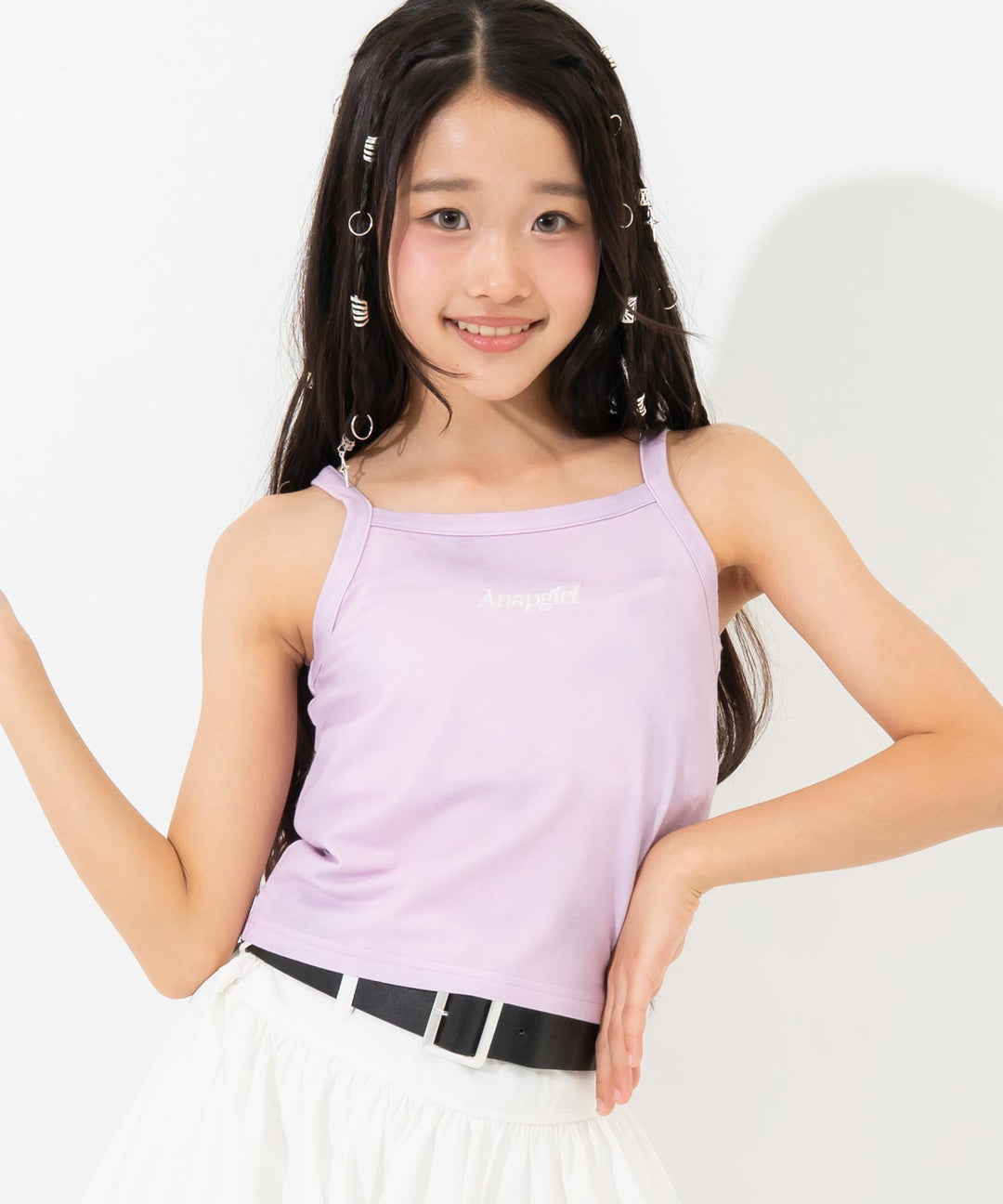 レッド(Sサイズ着用/身長：約150cm)