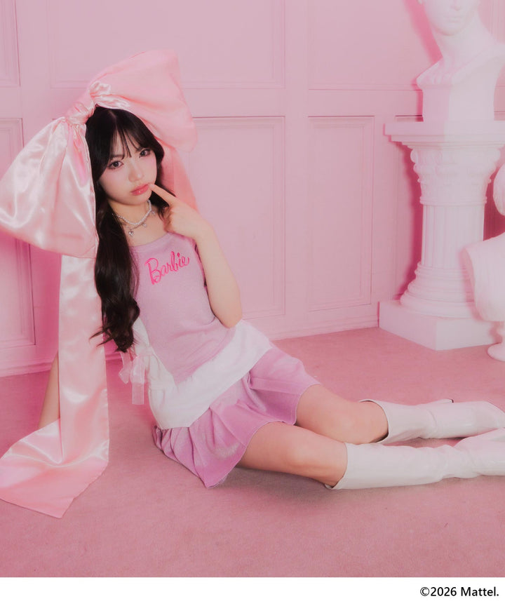 ライトピンク(Mサイズ着用/身長：約161cm)