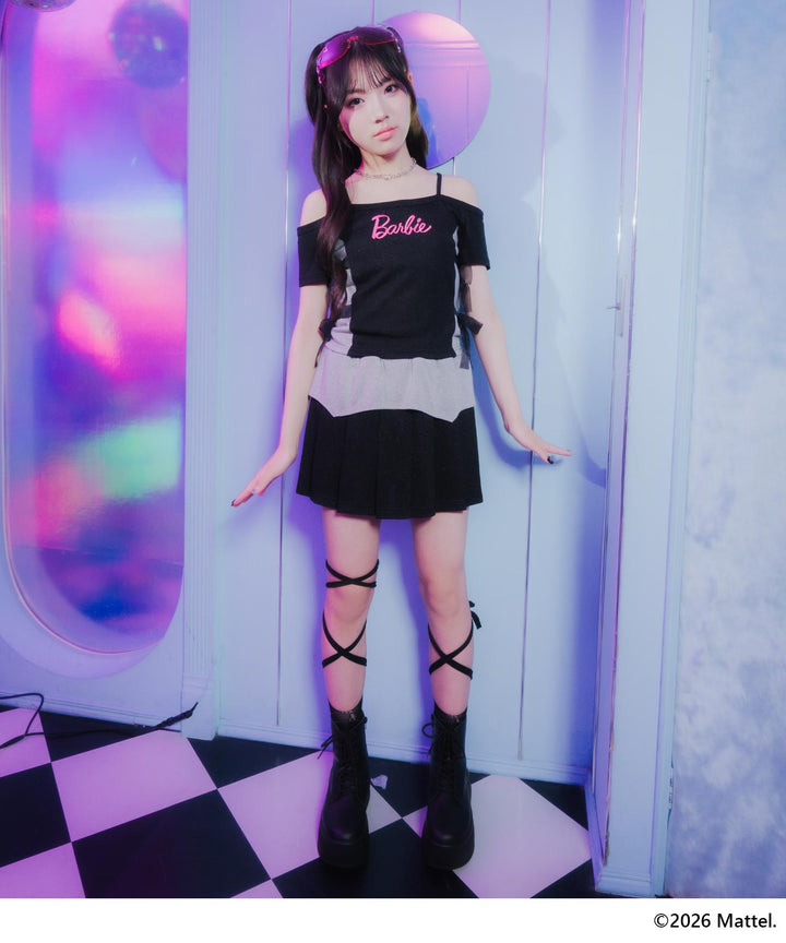 ブラック(Mサイズ着用/身長：約161cm)
