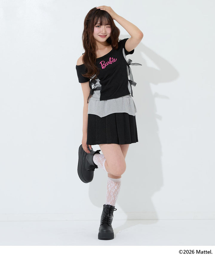 ブラック(Mサイズ着用/身長：約153cm)