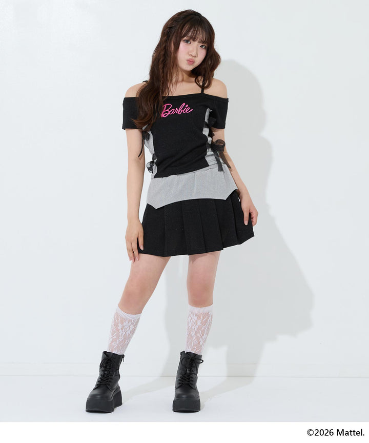 ブラック(Mサイズ着用/身長：約153cm)