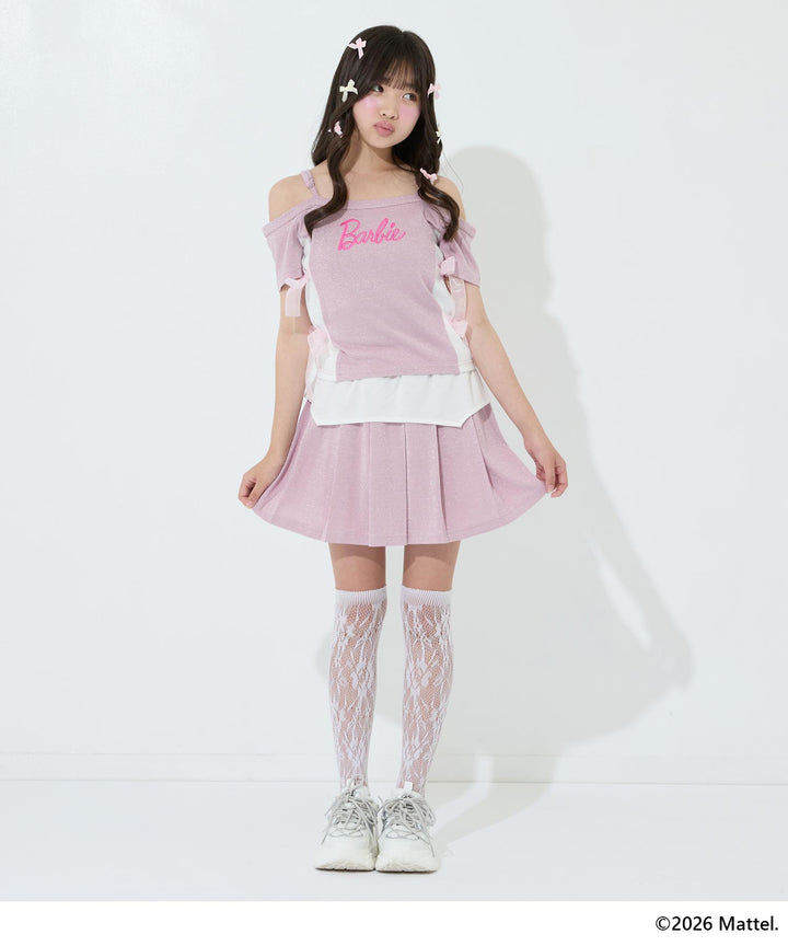 ライトピンク(Sサイズ着用/身長：約150cm)