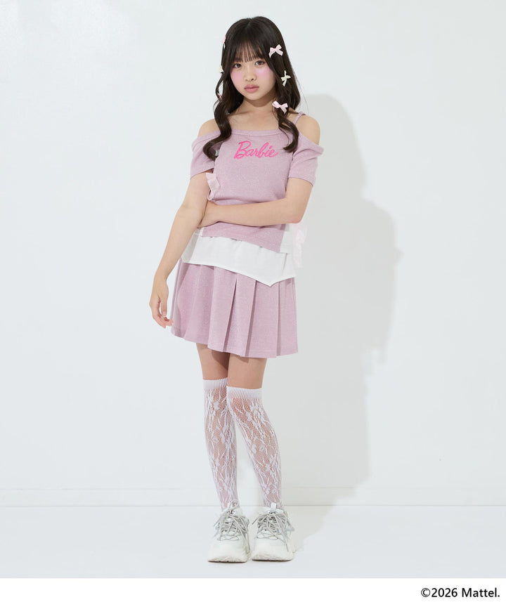 ライトピンク(Sサイズ着用/身長：約150cm)