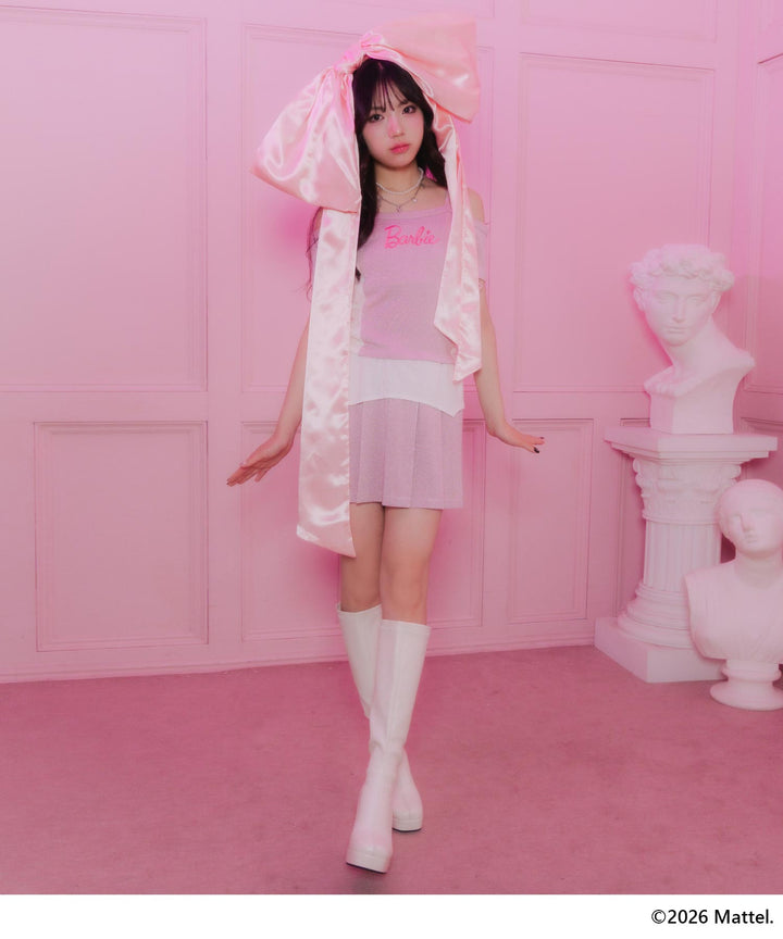 ライトピンク(Mサイズ着用/身長：約161cm)