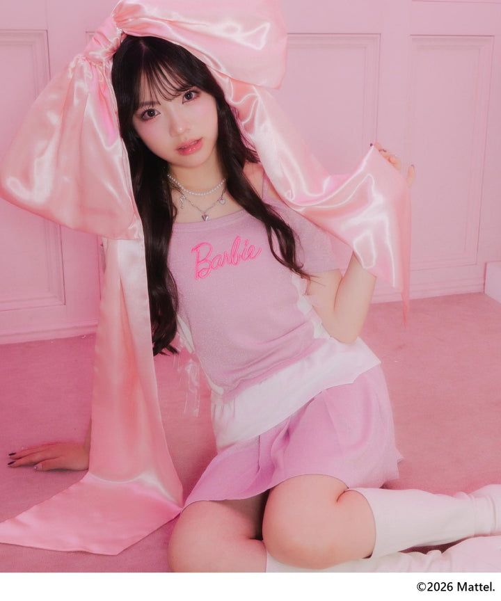 ライトピンク(Mサイズ着用/身長：約161cm)