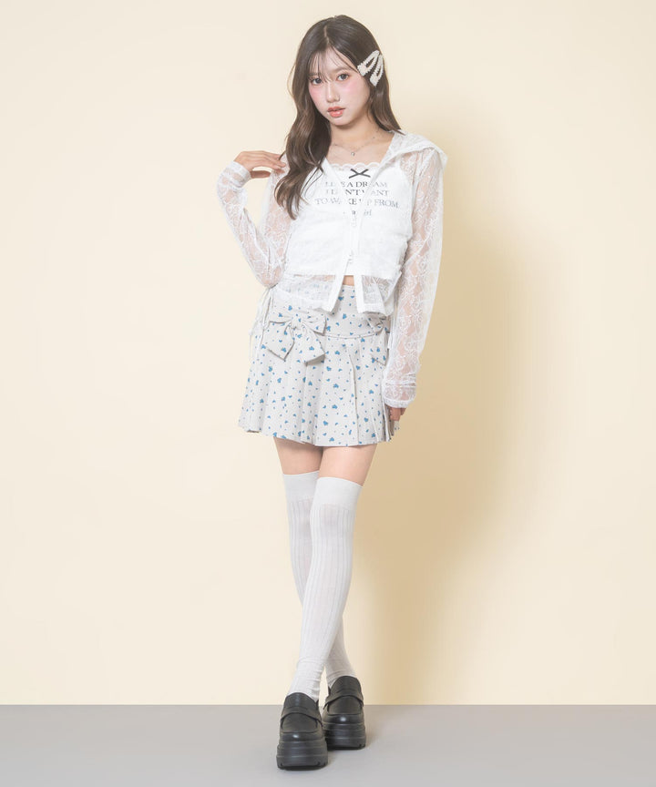ホワイト(Mサイズ着用/身長：約156cm)