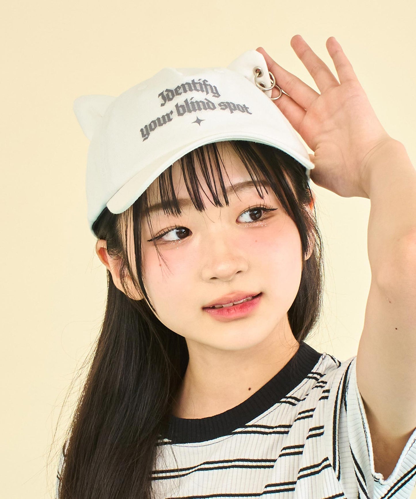 ANAPR+S リング付 ネコミミ キャップ (ユニセックス) 919-7684