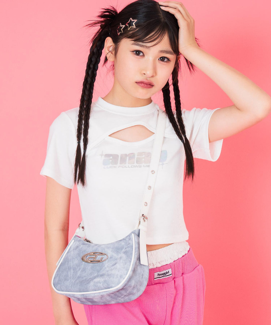 シルバー プレート付き 2WAYミニバッグ 919-7733