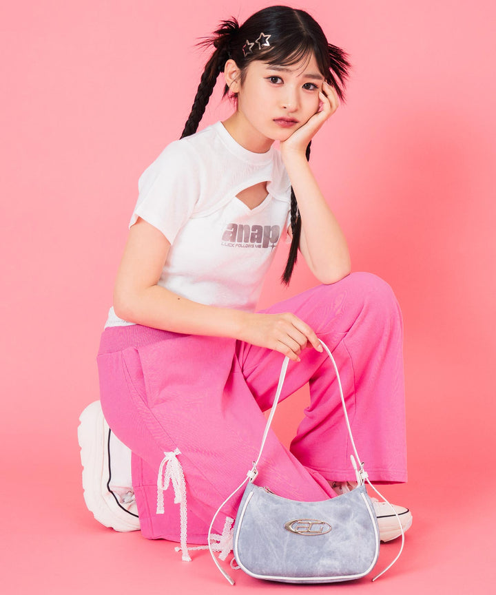 シルバー プレート付き 2WAYミニバッグ 919-7733