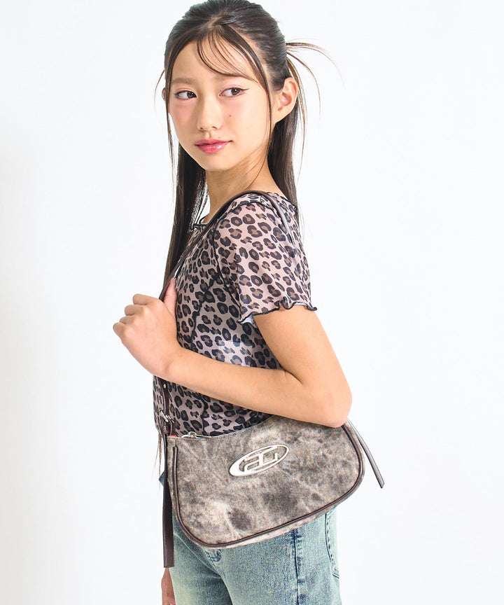 シルバー プレート付き 2WAYミニバッグ 919-7733