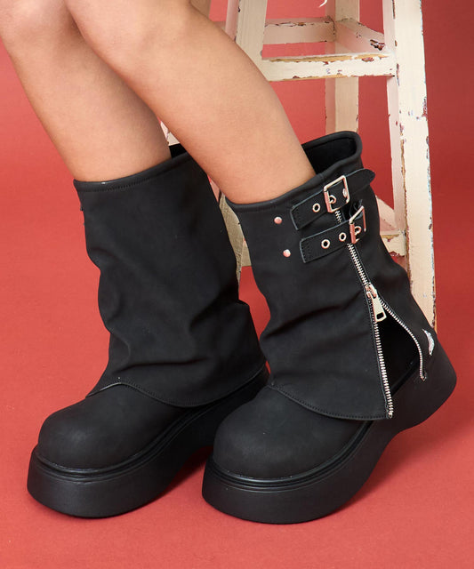 ロゴ 刺繍入り カバー ブーツ 919-7810