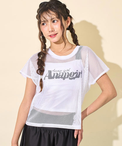 ホワイト(Sサイズ着用/身長：約156cm)