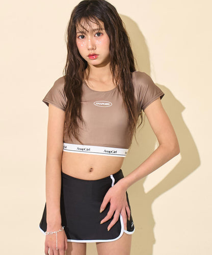 ブラウン(Sサイズ着用/身長：約156cm)