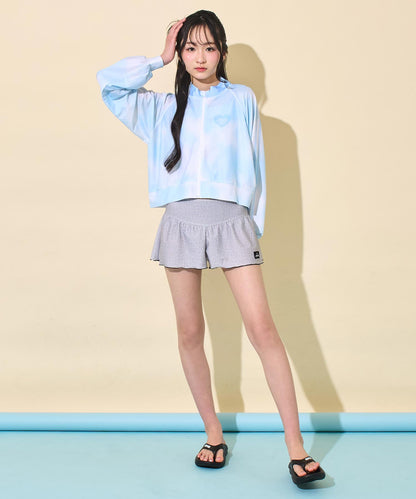 ブルー(Sサイズ着用/身長：約156cm)