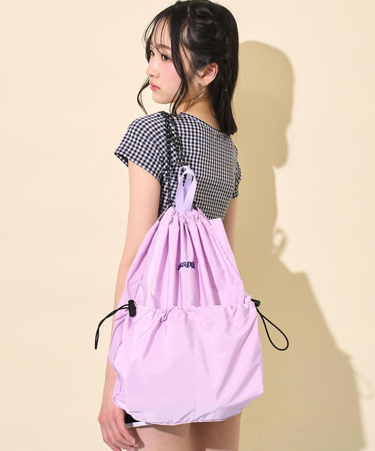 ロゴ刺繍入 ナップサック 919-7907