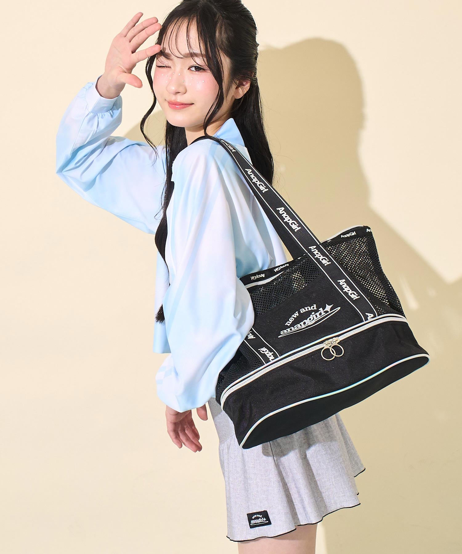 2重底 メッシュトート 919-7908 – ANAP オンラインショップ