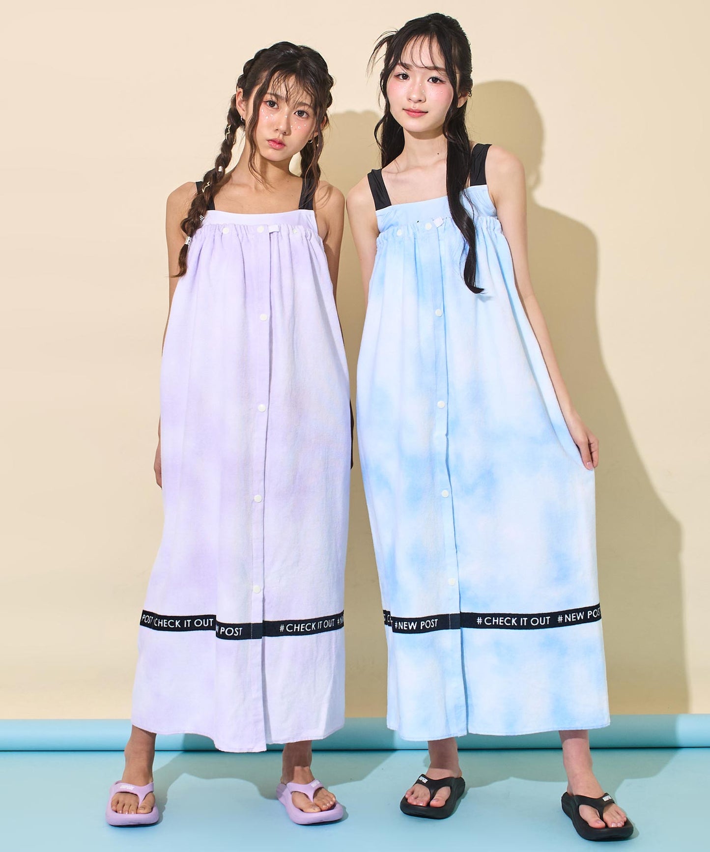 サックス(身長：約156cm)
パープル(身長：約156cm)